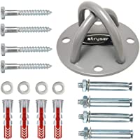 Stryser Maxbolt Anclaje de Pared Soporte de Techo para Entrenamiento en suspensión Trainer Cintas elásticas musculación…